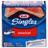 Kraft Singles American Slices 16 ct Pack